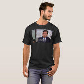 michael scott zich superstitous (de kantoor) Cl T-shirt (Voorkant volledig)