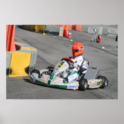 Michael Scumacher Supernats in Vegas Poster (Voorkant)