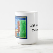 michael shara koffiemok (Center)