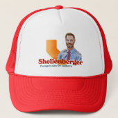Michael Shellenberger voor California Governor 202 Trucker Pet (Voorkant)