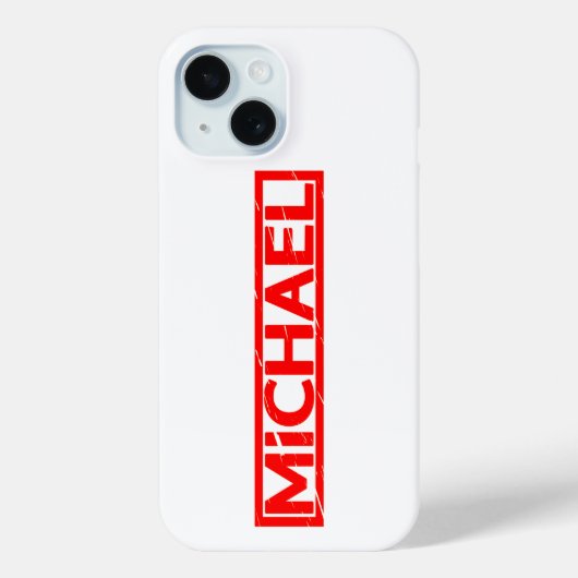 Michael Stamp Case-Mate iPhone Case (Achterkant)