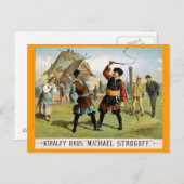 "Michael Strogoff"  theater Briefkaart (Voorkant / Achterkant)