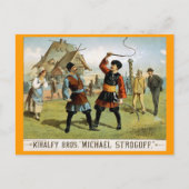 "Michael Strogoff"  theater Briefkaart (Voorkant)