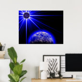 Michael, The Cosmic Shield Poster (Thuiskantoor)