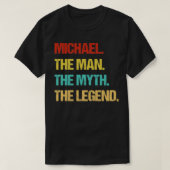 Michael The Man The Myth The Legend Pullover (Design voorkant)