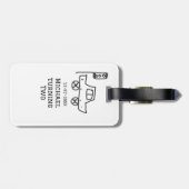 Michael turning two birthday toy car traffic light bagagelabel (Achterkant horizontaal)