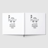 Michael turning two birthday toy car traffic light gastenboek (Volledig)