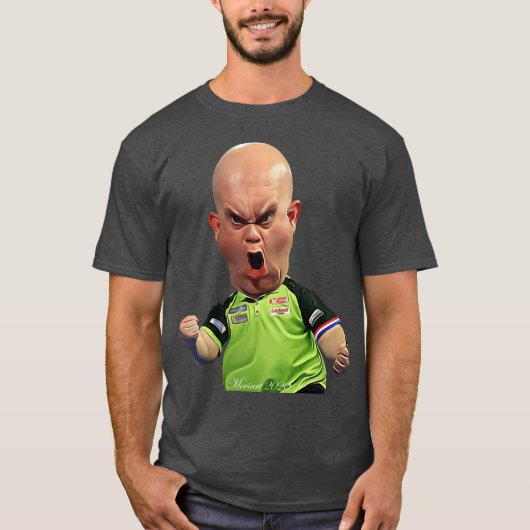 Michael Van Darts Voor Fans T-shirt (Voorkant)