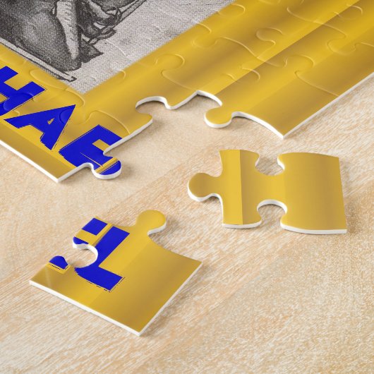 Michael van de aartsengel raadsel legpuzzel (Zijkant)