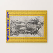 Michael van de aartsengel raadsel legpuzzel (Horizontaal)