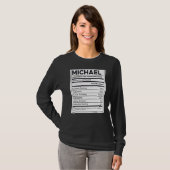 Michael Voeding Informatie Probleem Oplossen Hard T-shirt (Voorkant volledig)