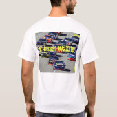 michael waltrip t-shirt (Achterkant)