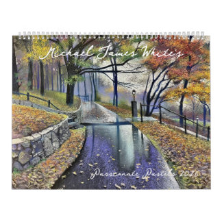 Michael White's Passievolle Pastels Kalender 2026