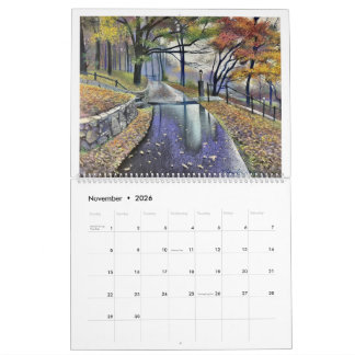 Michael White's Passievolle Pastels Kalender 2026