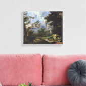 Michael Willmann - De droom van Jacob Canvas Afdruk (Insitu (Woonkamer))
