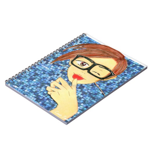 Michael Yoon neemt een foto Notitieboek (Linkerzijde)