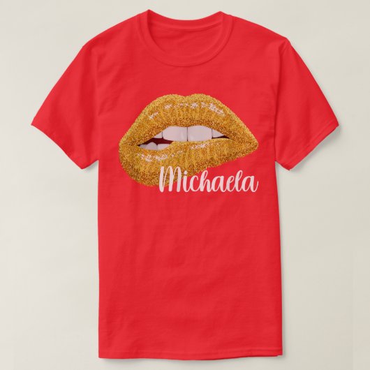 Michaela Voornaam Gift T-shirt (Design voorkant)