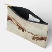Michaelangelo overhandigt de schepping Adam God Etui (Open)