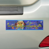 michaelasamples.roodbel Bumpersticker (Op auto)