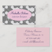 Michaella-ontwerp Visitekaartje (Voorkant / Achterkant)