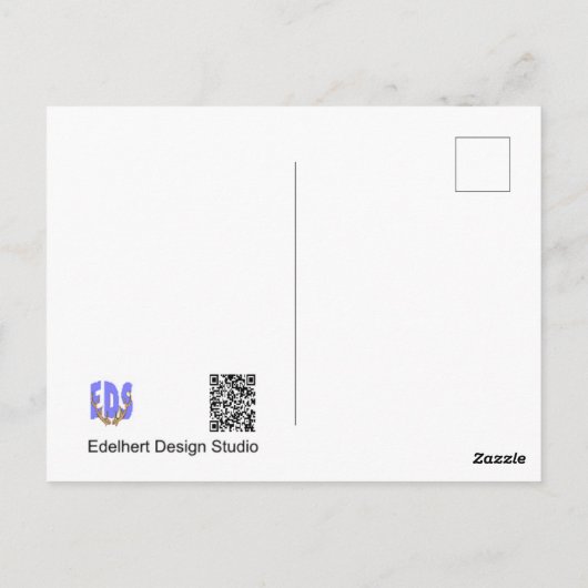 Michaelmas-aster Ziekte Verzending Kaart (Achterkant)