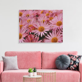 Michaelmas-asters Canvasprint Canvas Afdruk
