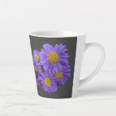 Michaelmas Daisy Cust. Grijze latte Mok (Rechts)