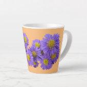 Michaelmas Daisy Cust. Oranje latte Mok (Rechterhoek)