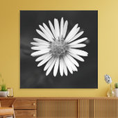 Michaelmas Daisy Flower Canvas Print (Insitu (Woonkamer))