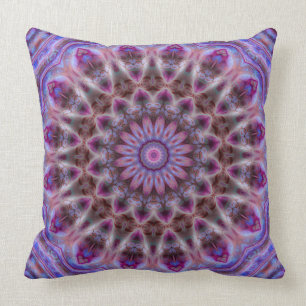 Michaelmas Daisy Luxe Mandala Pillow Kussen