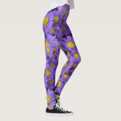 Michaelmas Daisy Patroon Legging (Rechts)