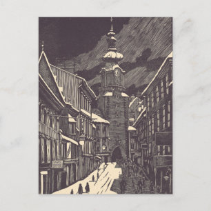 Michaelpoort in Bratislava Middeleeuwse Toren Briefkaart
