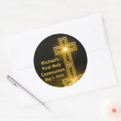 Michael's eerste heilige communie Stickers (Envelop)
