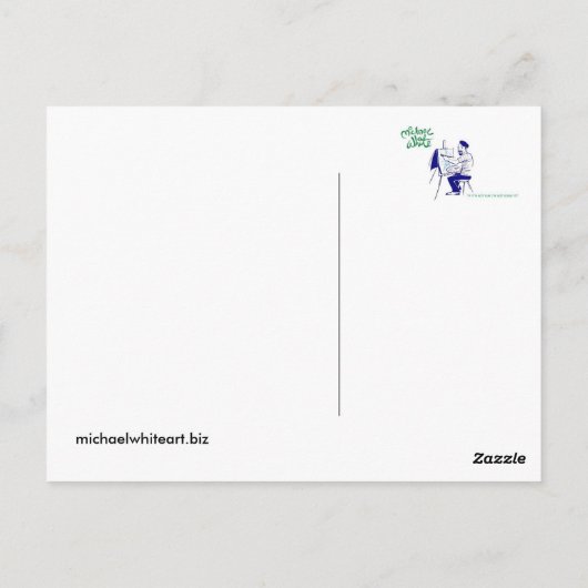 Michaels Fine Art 017 Briefkaart (Achterkant)