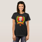 Michail Gorbatsjov Sovjet-communistische propagand T-shirt (Voorkant volledig)