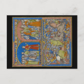 Michal's bruidsschat, een bloedige strijd briefkaart (Voorkant)