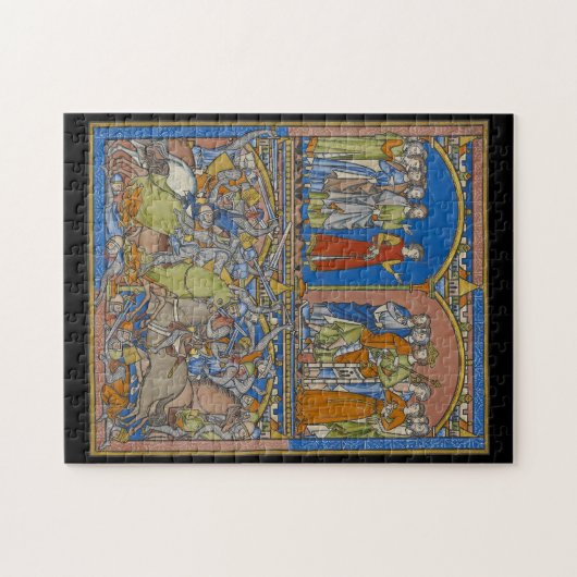 Michal's bruidsschat, een bloedige strijd legpuzzel (Horizontaal)