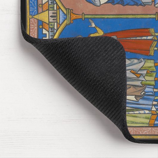 Michal's bruidsschat, een bloedige strijd muismat (Hoek)