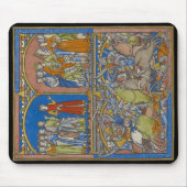 Michal's bruidsschat, een bloedige strijd muismat (Voorkant)