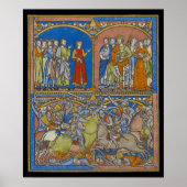 Michal's bruidsschat, een bloedige strijd poster (Voorkant)