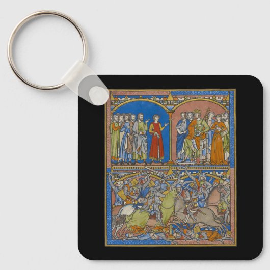 Michal's bruidsschat, een bloedige strijd sleutelhanger (Voorkant)