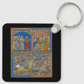 Michal's bruidsschat, een bloedige strijd sleutelhanger (Achterkant)