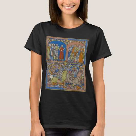 Michal's bruidsschat, een bloedige strijd t-shirt (Voorkant)