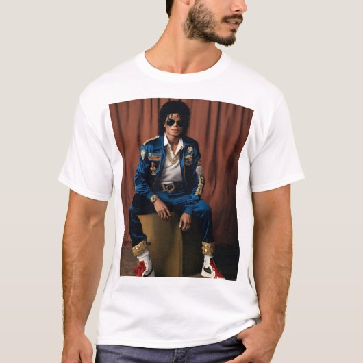 MICHEAL JACKSON T_SHIRT T-SHIRT (Voorkant)