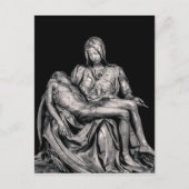 Michealangelo Masterstuk La Pieta Sculpture Briefkaart (Voorkant)