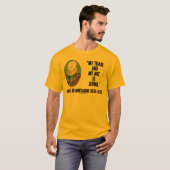 Michel de Montaigne mijn handel en mijn kunst leve T-shirt (Voorkant volledig)