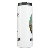 Michel de Montaigne mijn handel en mijn kunst leve Thermosbeker (Achterkant)