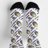 Michel de Montaigne Sign of Wisdom Cheerfulness Sokken (Top)