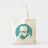 Michel de Montaigne Tote Bag (Voorkant)