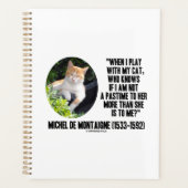 Michel de Montaigne wanneer ik speel met mijn cita Planner (Voorkant)